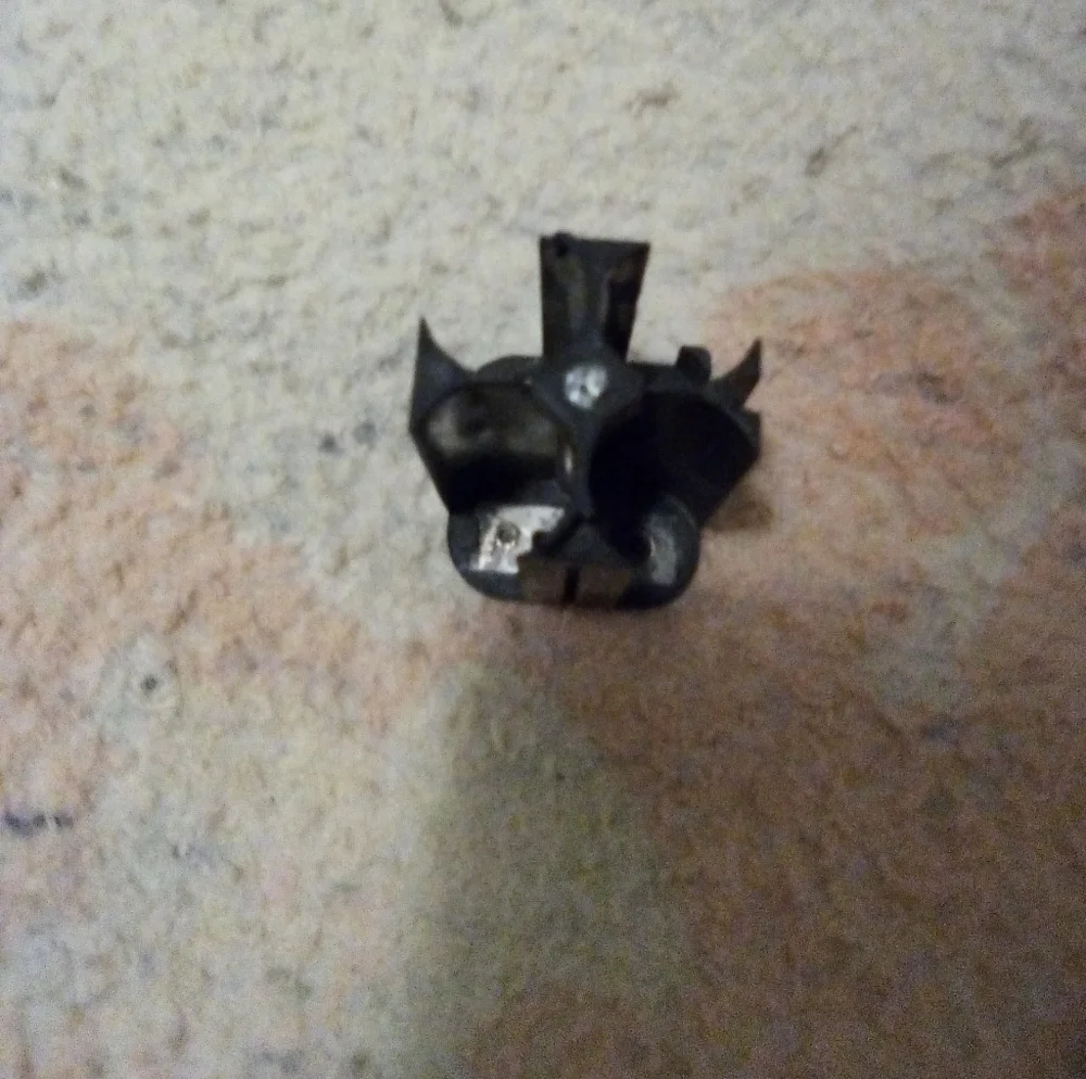 Vintage Black Vivitar Auto Thyristor 283 Photoflash Shoe Mount No Cord Untested